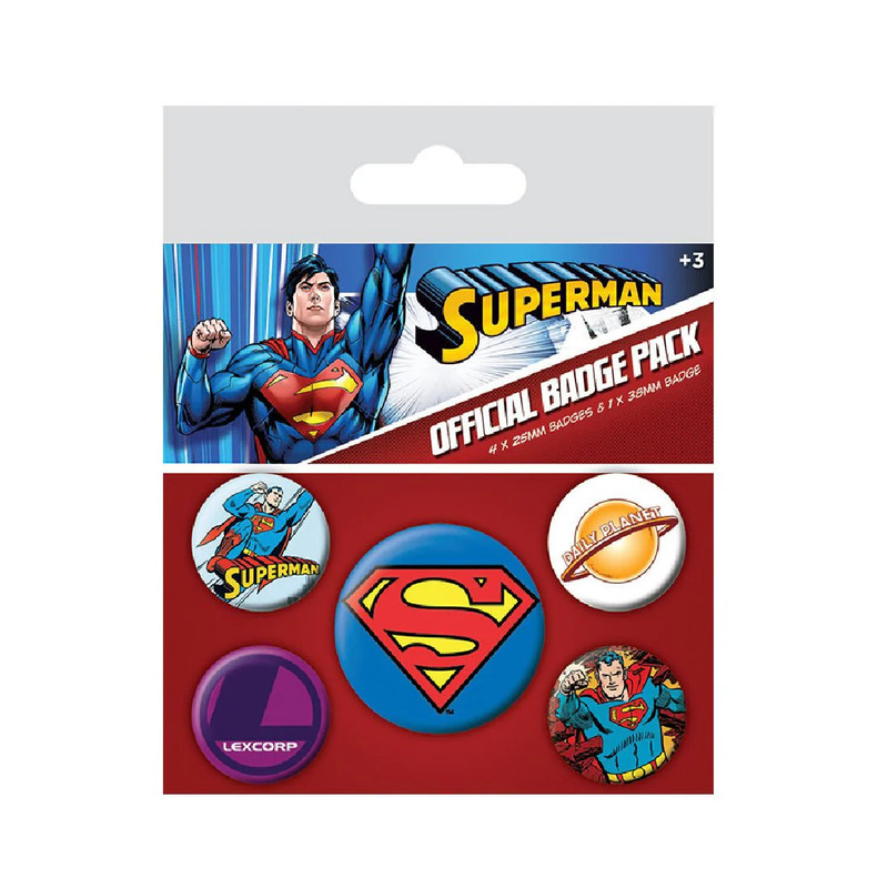 Superman Badge Pack - أكسسوار